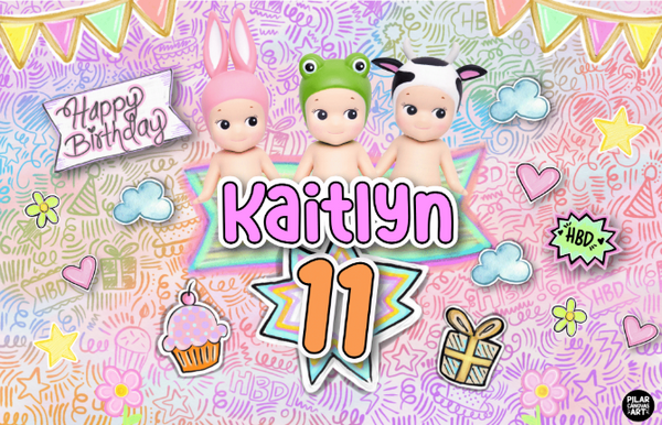 Personalized Party Banner Sonny Angels