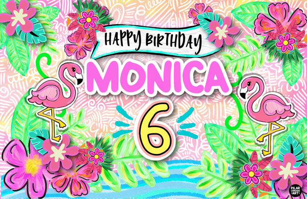 Personalized Party Banner Hawaii