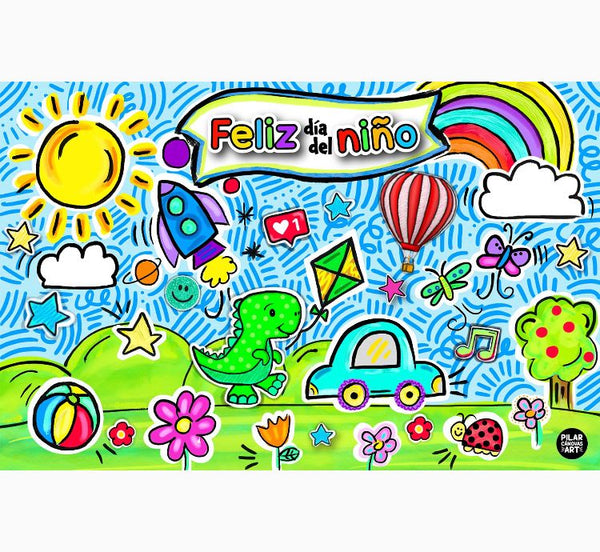 Personalized Party Banner Kids Day 1