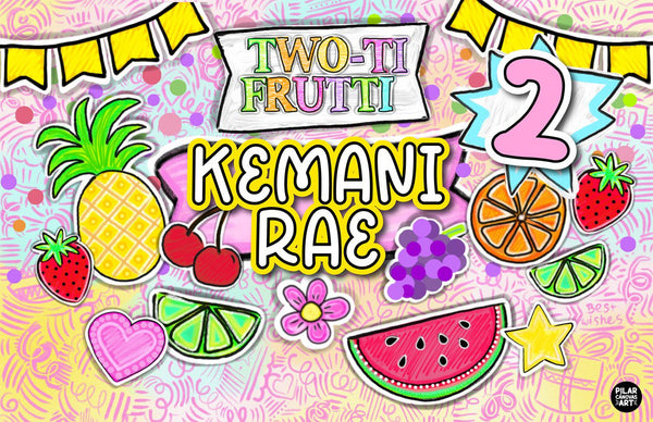 Personalized Party Banner Two-tti Frutti