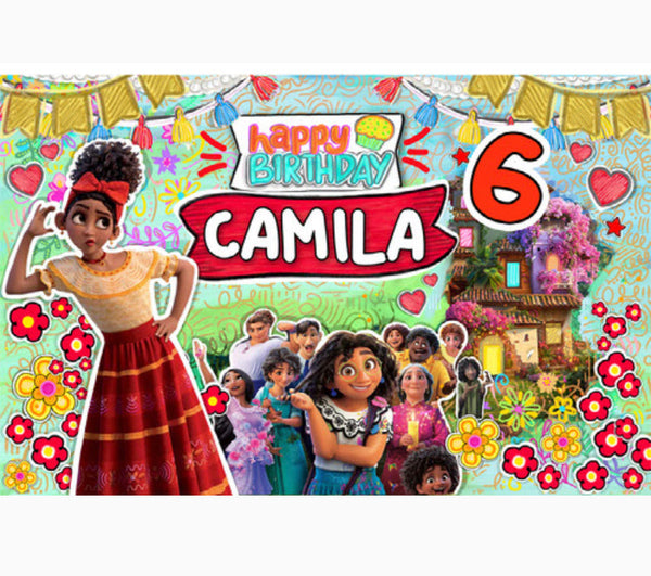 Personalized Party Banner Encanto 2