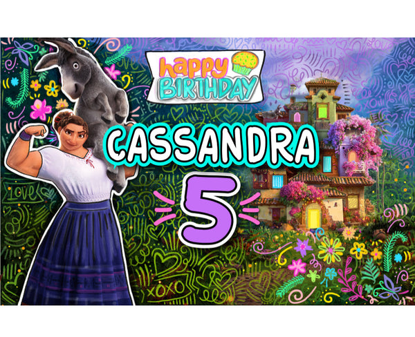Personalized Party Banner Encanto 6