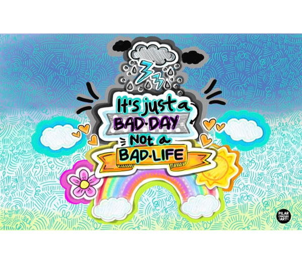 Personalized Party Banner Quote Bad Day