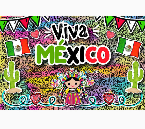 Personalized Party Banner Mexico 4
