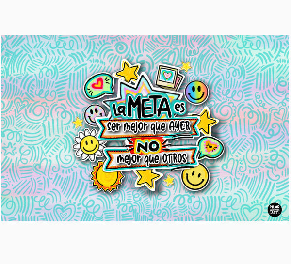 Personalized Party Banner Quote Goal