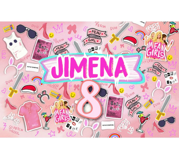 Personalized Party Banner Mean Girls