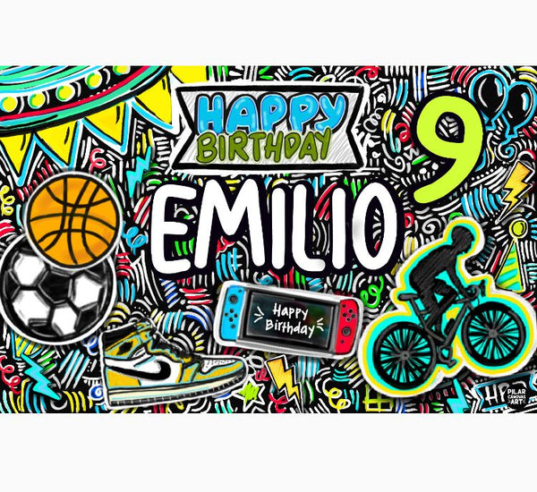 Personalized Party Banner Things I like 11