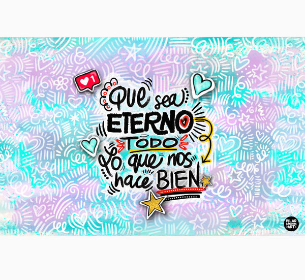 Personalized Party Banner Quote Eternal
