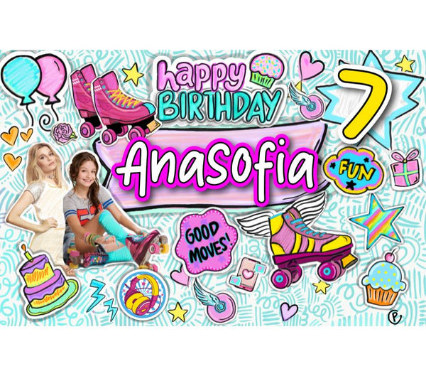 Personalized Party Banner Soy Luna