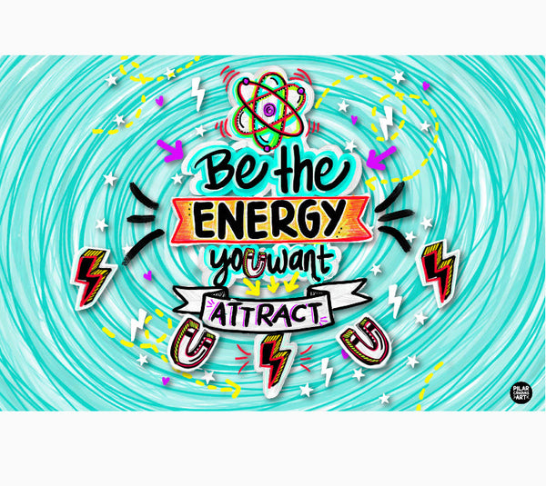 Personalized Party Banner Quote Energy